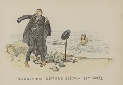 Borrowed Clothes Seldom Fit Well by Gordon Frederick Browne