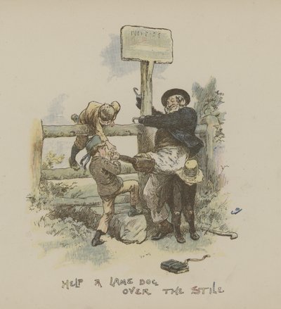 Help a Lame Dog Over the Stile by Gordon Frederick Browne