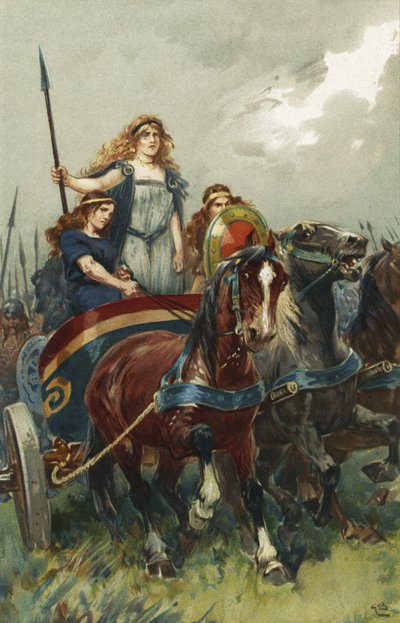 Queen Boadicea by Gordon Frederick Browne