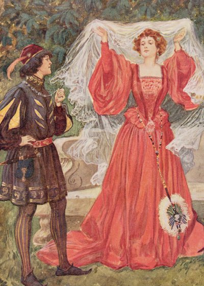 Viola and Olivia in Twelfth Night from 