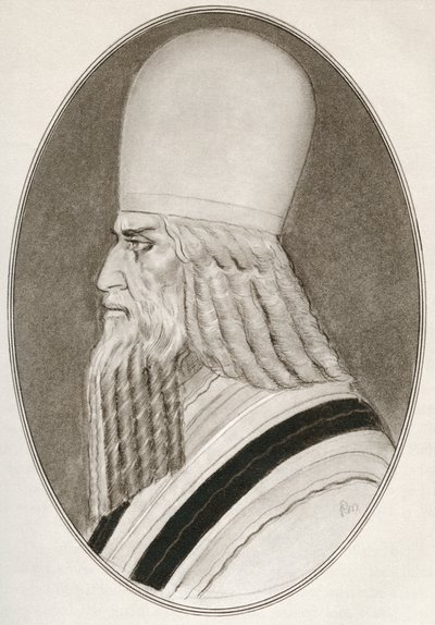 Zoroaster, aka Zarathustra, Zarathushtra Spitama or Ashu Zarathushtra, from Living Biographies of Religious Leaders by Gordon Ross