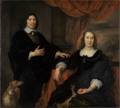 Portrait of a Couple by Govaert Flinck