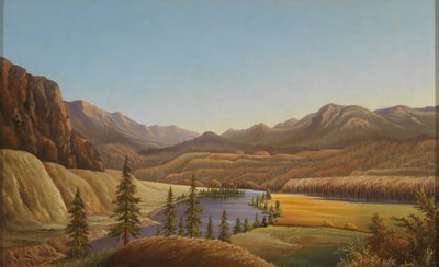 View of Lake Okanagan, British Columbia by Grafton Tyler Brown