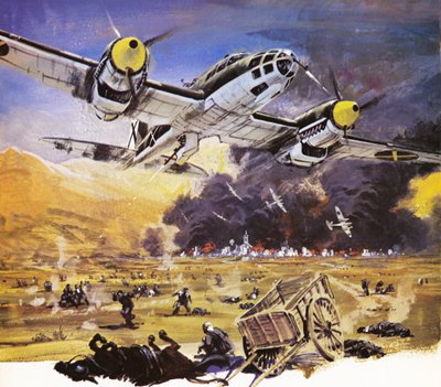 Bombing of Guernica by Graham Coton