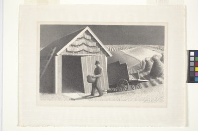 Seed Time And Harvest by Grant Wood