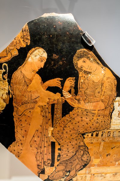 Electra and a Maid at Agamemnon