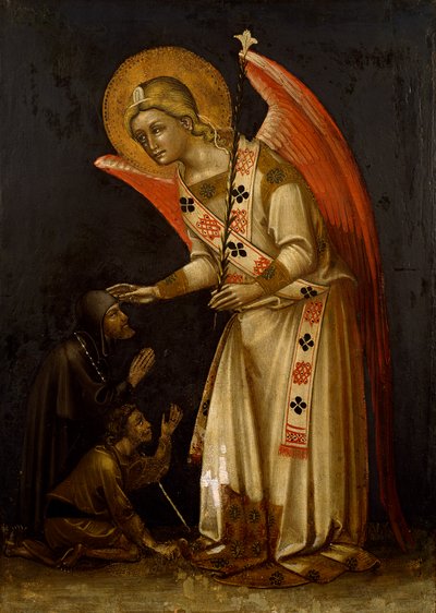 Angel, circa 1354 by Guariento di Arpo