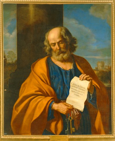 Saint Peter by Guercino (1591-1666)
