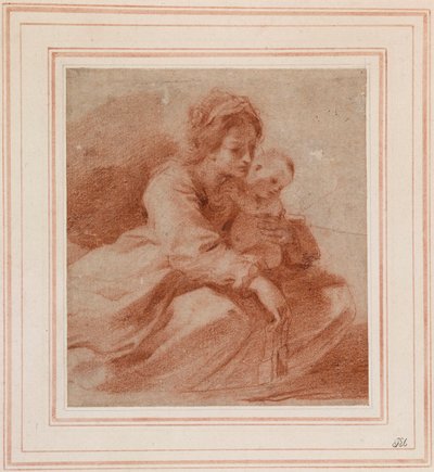 The Virgin and Child (for the Madonna del Carmine Presenting a Scapular to a Carmelite, in Cento