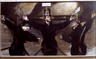 Three Jesuit Martyrs of Japan by Guido Cagnacci
