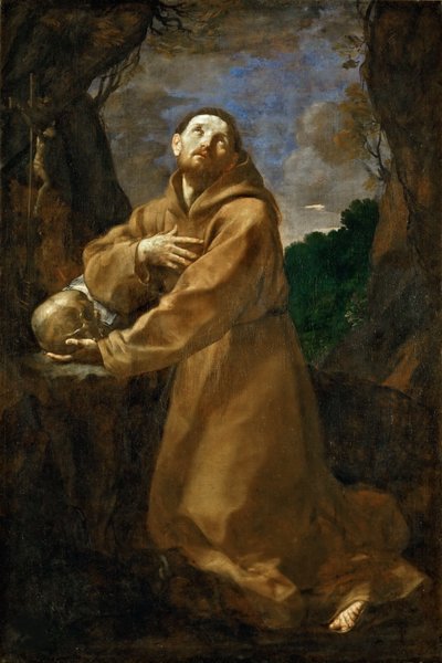 Saint Francis of Assisi in Ecstasy by Guido Reni