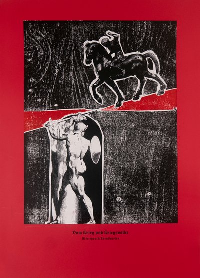 On War and Warriors (Red), Thus Spoke Zarathustra, 2024 by Guilherme Pontes