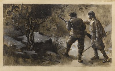 Kennybol and Guldon Stayper, ca. 1889 by Guillaume Albert Demarest