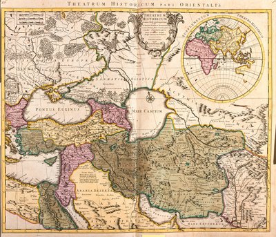 de l'Isle: Carte de Moscovie. Dressee par Guillaume, Russia, 1730