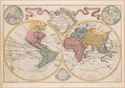Map of the Whole World by Guillaume Delisle