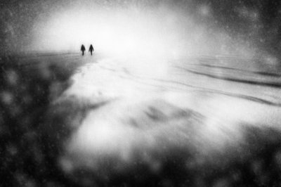 Dreamy Winter Path by Gustav Davidsson