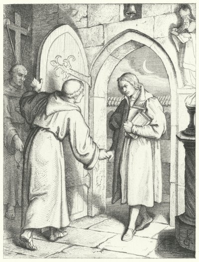 Martin Luther Entering St Augustine
