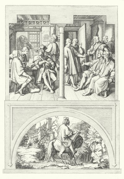Scenes from the life of Martin Luther by Gustav Ferdinand Leopold Konig