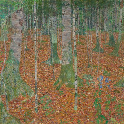 Birch Forest by Gustav Klimt