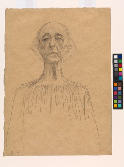 Bust of a Man by Gustav Klimt