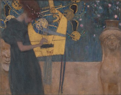 The Music by Gustav Klimt
