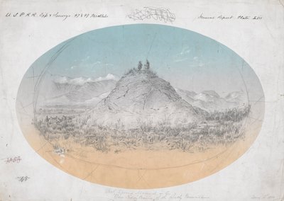 Hot Spring Mound by Gustav Sohon