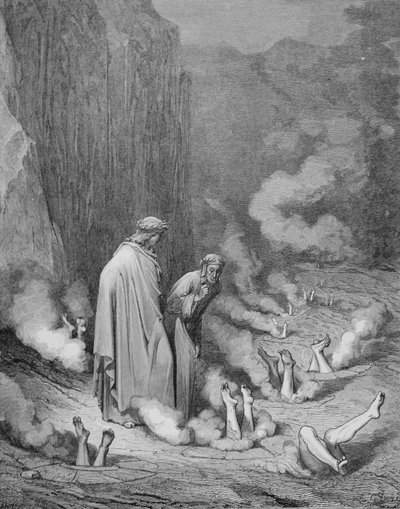 The Punishment of the Simonists, from 