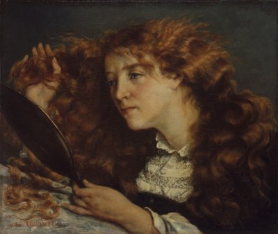 Jo, the Beautiful Irish Girl by Gustave Courbet