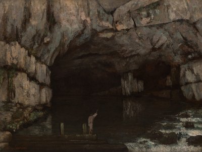 The Cave of the Loue by Gustave Courbet