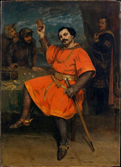 Louis Gueymard (1822–1880) as Robert the Devil by Gustave Courbet