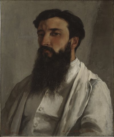 Portrait of Jules Bordet by Gustave Courbet