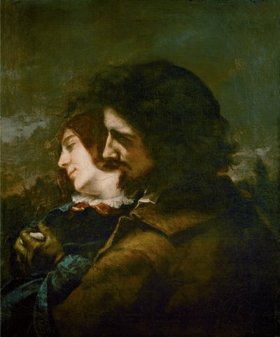 The Happy Lovers by Gustave Courbet