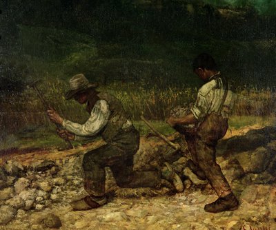 The Stonebreakers, c.1849 by Gustave Courbet