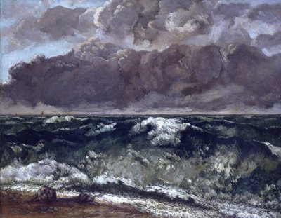 The Wave by Gustave Courbet