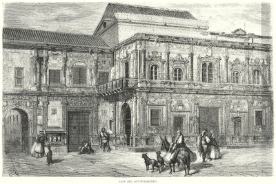 Town Hall House by Gustave Dore