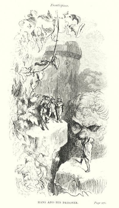 Hans and His Prisoner by Gustave Dore
