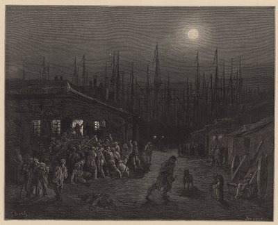 London Docklands by Gustave Dore