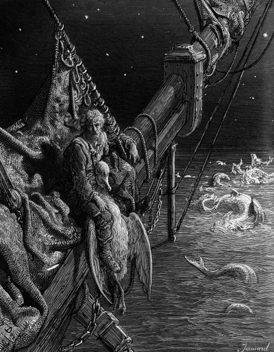 The Mariner Gazes on the Serpents in the Ocean, Scene from 
