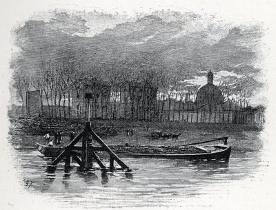 View of the Water Crane of Quai d