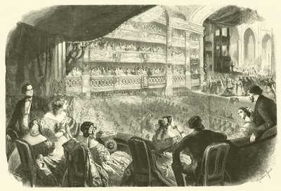 A Gala Performance at the Opera by Gustave Janet