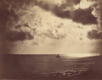 Brig on the Water, 1856 by Gustave Le Gray