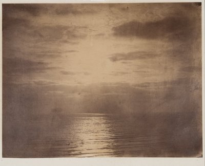 Solar Effect in the Clouds--Ocean by Gustave Le Gray