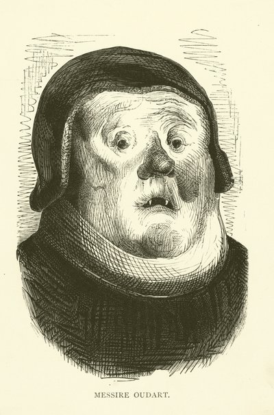 Illustration for the works of Rabelais by Gustave after Dore