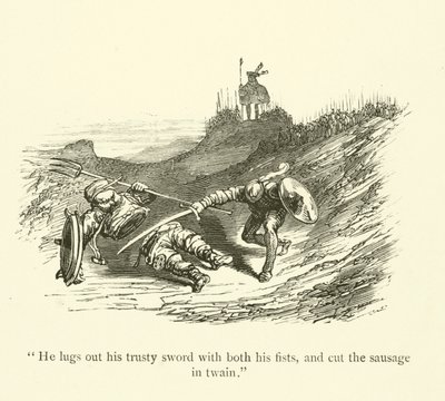 Illustration for the Works of Rabelais by Gustave after Dore