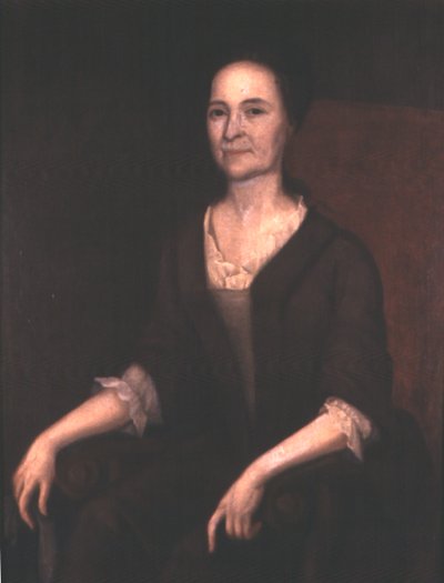 Mrs. Gustavus Hesselius (Lydia Getchel Hesselius), c.1740 by Gustavus Hesselius