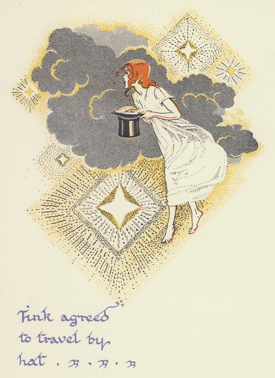 Peter Pan and Wendy: Tink Agreed to Travel by Hat by Gwynedd M. Hudson