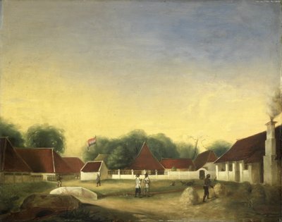 A Sugar Factory (?) on Java by H.Th. Hesselaar
