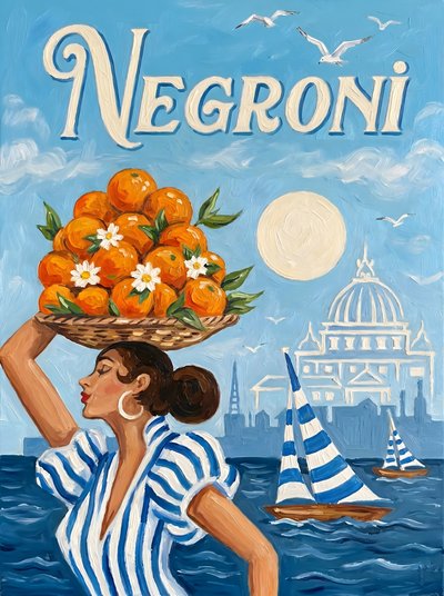 Mediterranean Negroni Summer by HUGO
