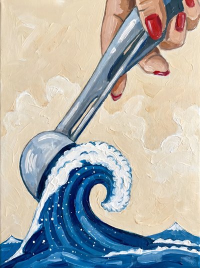 Whimsical Wave Scoop by HUGO