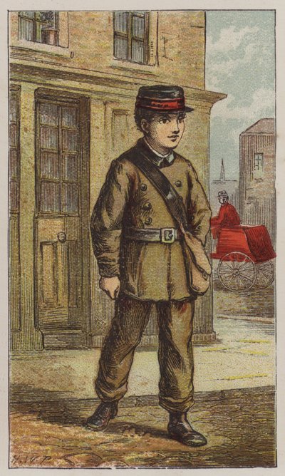 Telegraph Boy by H.W. (after) Petherick